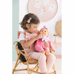 Corolle Lucille Interactive Poupon 42 cm Rose Capteurs Tactiles - Vue supplémentaire 22