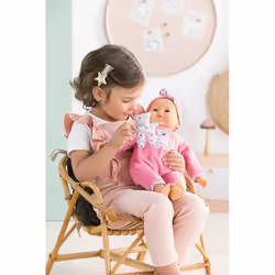 Corolle Lucille Interactive Poupon 42 cm Rose Capteurs Tactiles - Vue supplémentaire 23