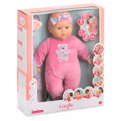 Corolle Lucille Interactive Poupon 42 cm Rose Capteurs Tactiles - Vue supplémentaire 24