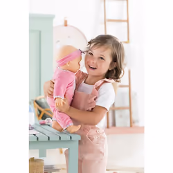 Corolle Lucille Interactive Poupon 42 cm Rose Capteurs Tactiles - Vue supplémentaire 30