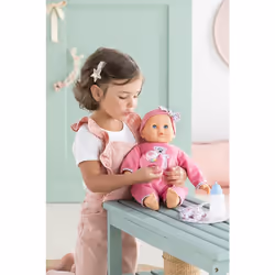 Corolle Lucille Interactive Poupon 42 cm Rose Capteurs Tactiles - Vue supplémentaire 33