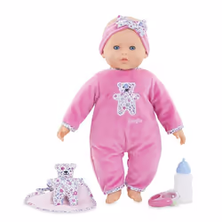 Corolle Lucille Interactive Poupon 42 cm Rose Capteurs Tactiles - Vue supplémentaire 4