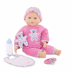 Corolle Lucille Interactive Poupon 42 cm Rose Capteurs Tactiles - Vue supplémentaire 5
