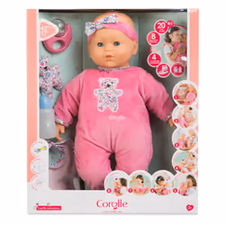 Corolle Lucille Interactive Poupon 42 cm Rose Capteurs Tactiles - Vue supplémentaire 9