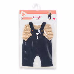 Corolle BB42 T-SHIRT + SALOPETTE MARINE - Vue supplémentaire 6