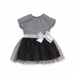 Corolle Mc Robe De Soiree - Noir Et Gris, Vêtements de poupée, 4 an(s), 25 g