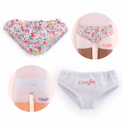 Corolle Mc Ensemble Culottes, 4 an(s), Garçon/Fille, 5 g, Multicolore