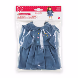 Corolle MC ROBE DENIM MANCHES LONGUES - Vue supplémentaire 6