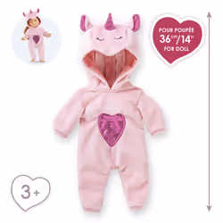 Corolle MC PYJAMA LICORNE ROSE - Vue supplémentaire 4