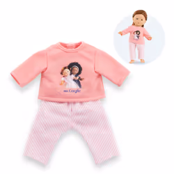 Corolle MC PYJAMA ROSE 2 PIECES