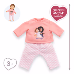 Corolle MC PYJAMA ROSE 2 PIECES - Vue supplémentaire 4