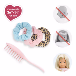 Corolle MC KIT BROSSE \u0026 3 CHOUCHOUS - Vue supplémentaire 7
