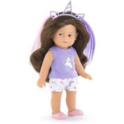 Corolle Coffret Poupée Mini Corolline Romy Licorne, Grande poupée, Femelle, 3 an(s), Garçon/Fille, 200 mm, Multicolore