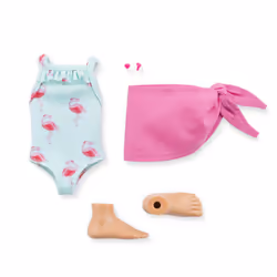 Corolle COFFRET VALENTINE À LA PLAGE