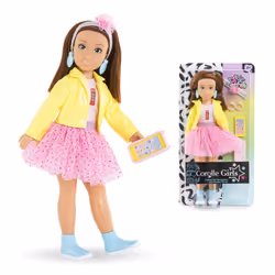 Corolle Coffret Poupée Girls Zoé Fashion Week Londres, Poupée mannequin, Femelle, 4 an(s), 280 mm, Multicolore
