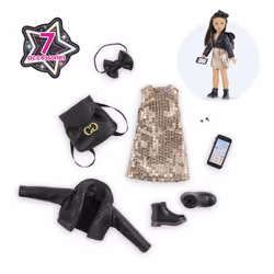 Corolle DRESSING DE FÊTE, Combishort de poupée, 4 an(s), 122 g