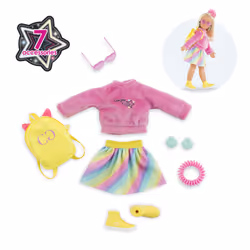 Corolle DRESSING FLUO, Combishort de poupée, 4 an(s), 122 g