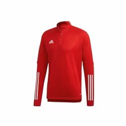 Blouson de football Adidas Condivo 20 Trening Top XL - Rouge - Manches longues - Respirant