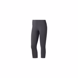 Legging 3/4 femme Reebok Lux OS - Gris foncé - Respirant - Fitness