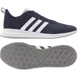 Chaussures de running - ADIDAS - Run 60s - Homme - Bleu marine/blanc/gris silex - Classics