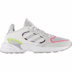 Baskets de sport Adidas 90S Valasion pour femmes - Blanc/gris - Running - Ortholite - Cloudfoam