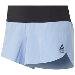 Short femme - Reebok - CrossFit® Knit Woven - Bleu aqua/noir - Respirant - Fitness