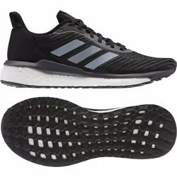 Chaussures de running femme ADIDAS Solar Drive 19 - Noir/blanc/gris foncé - Intensif - Running - Drop 10 mm
