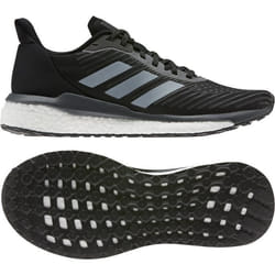 Chaussures de running femme ADIDAS Solar Drive 19 - Noir/blanc/gris foncé - Intensif - Running - Drop 10 mm