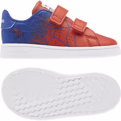 Chaussures de tennis pour enfant adidas Advantage - Bleu roi/rouge foncé/blanc - Terrain synthétique