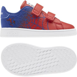 Chaussures de tennis pour enfant adidas Advantage - Bleu roi/rouge foncé/blanc - Terrain synthétique