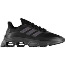 Baskets de sport running Adidas Quadcube pour hommes - Noir - Drop 10mm