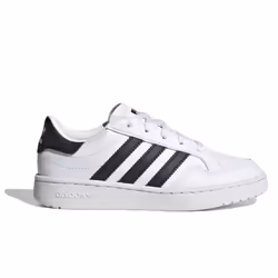 Baskets Adidas Team Court C EF6822 - ADIDAS - Garçon - Enfant - Blanc - Synthétique - Plat - Lacets