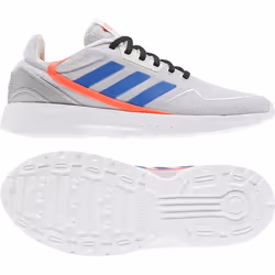 Chaussures de running - ADIDAS - Nebula Zed - Blanc craie/bleu ciel/rouge solaire - Homme - Drop 10 mm
