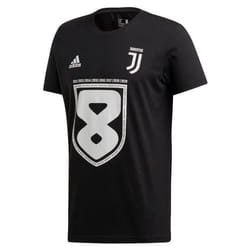 T-Shirt Adidas Juventus 19 Win S - Noir - Homme - Juventus de Turin - Manches courtes - Respirant