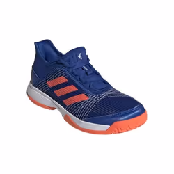 Chaussures de Tennis - ADIDAS - Adizero Club K - Bleu/Rouge - Enfant - Garçon