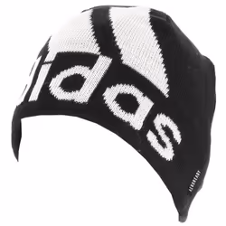 Bonnet classique Big log be blk wht beanie - Adidas Adult Noir