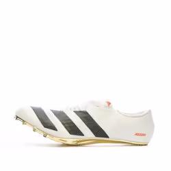 Chaussures dAthlétisme Blanche/Noire/Orange Homme Adidas Adizero Prime