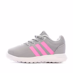 Baskets Grises Fille Adidas Lite Racer