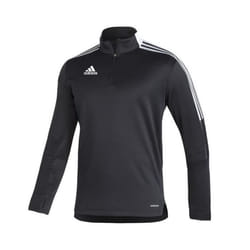 Sweat ADIDAS Tiro 21 Warm Top M Noir - Homme/Adulte - Manches longues - Col montant