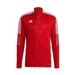 Sweat ADIDAS Tiro 21 Rouge - Homme/Adulte - Manches longues - Col capuche