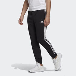Adidas GK8831 pantalon de sport Mâle Noir Coton, Polyester, Viscose