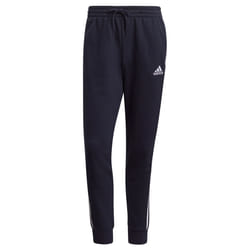 Pantalon pour Homme Essentials French Terry Tapered Cuff 3-Stripes Bleu - Adidas - Homme - Montagne
