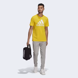 Adidas GK8889 Mâle Gris Coton, Polyester, Viscose