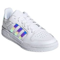 Baskets Femme ADIDAS ENTRAP - Compensé - Blanc
