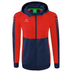 Veste à capuche d'entraînement femme Erima Six Wings