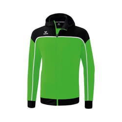 Veste de survêtement à capuche Erima Change - Vert/Noir/Blanc - M