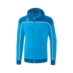 Veste de survêtement à capuche Erima Change - curaçao/mykonos/blanc - S