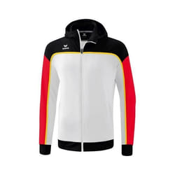 Veste de survêtement à capuche Erima Change - blanc/noir/rouge - M