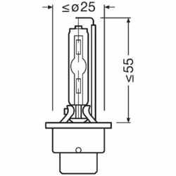 Ampoule xénon OSRAM D2S Cool Blue Intense NextGen 85V, 35W, 1 pièce - Vue supplémentaire 5