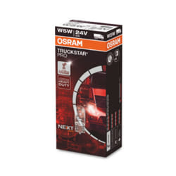 Ampoule secondaire OSRAM W5W Truckstar Pro NextGen 24V, 5W, 10 pièce